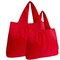 Wrapables Large & Small Foldable Tote Nylon Reusable Grocery Bags, Set of 2